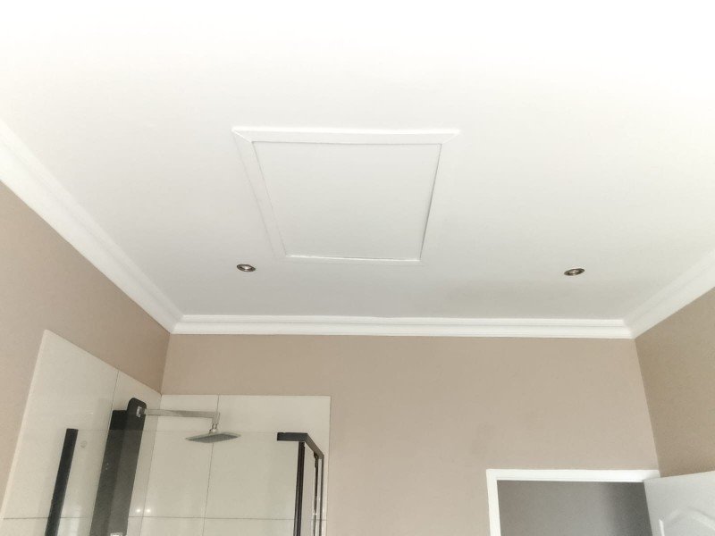 Ceiling repairs and repainting